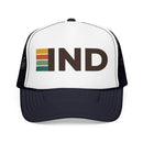 Indianapolis, Indiana Trucker Hat - IND Abbr retro cap-5