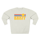 Premium Banff, Canada Retro Sun Graphic Sweatshirt-4