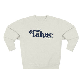 Buy oatmeal-heather Premium Lake Tahoe, California Sweatshirt
