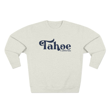 Buy oatmeal-heather Premium Lake Tahoe, California Sweatshirt