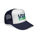 Utah Retro Trees Trucker Hat - Vintage Style Utah Cap-14