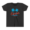 Cancun, Mexico Youth Shirt - Retro Palm Tree Cancun Kid's T-Shirt