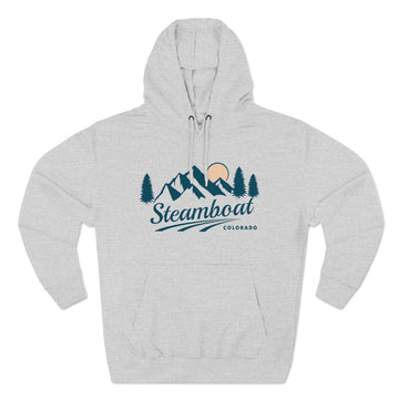 Premium Steamboat, Colorado Hoodie - Unisex Steamboat Sweatshirt - 0