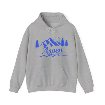 Aspen, Colorado Hoodie - Unisex Mountain Aspen Hoodie Sweatshirt - 0
