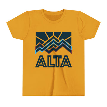 Alta, Utah Youth T-Shirt - Kids Alta Shirt - 0