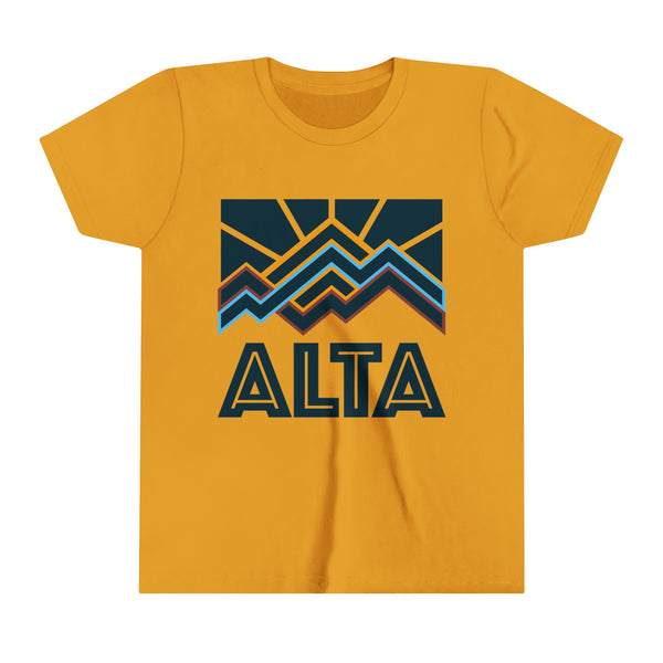 Alta, Utah Youth T-Shirt - Kids Alta Shirt