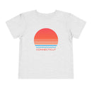 Connecticut Toddler T-Shirt - Retro 80s Unisex Toddler Connecticut Shirt-3