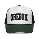 Oregon Retro Collegiate Style Trucker Hat-4