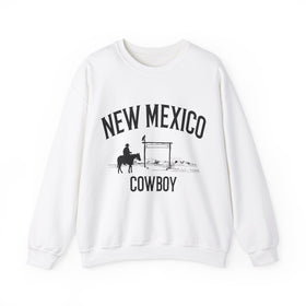 New Mexico Sweatshirt - New Mexico Cowboy Graphic Crewneck