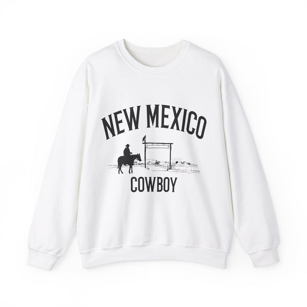 New Mexico Sweatshirt - New Mexico Cowboy Graphic Crewneck