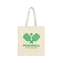 Rhode Island Cotton Canvas Pickleball Rhode Island Tote Bag-1