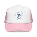 Vail, Colorado Snow Ski Trucker Hat — Retro Skier Foam Vail Cap-1