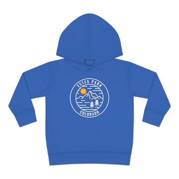Buy vintage-royal Estes Park, Colorado Toddler Hoodie - Unisex Estes Park Toddler Sweatshirt