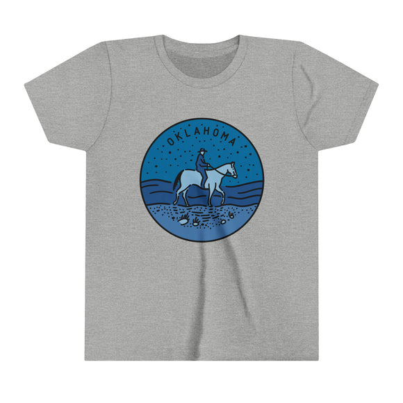 Oklahoma Youth T-Shirt - Unisex Kids Oklahoma Shirt