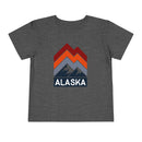 Alaska Toddler T-Shirt - Retro Palm Tree Unisex Toddler Alaska Shirt-4