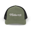 Midwest Snapback Trucker Cap - Embroidered Midwest Hat