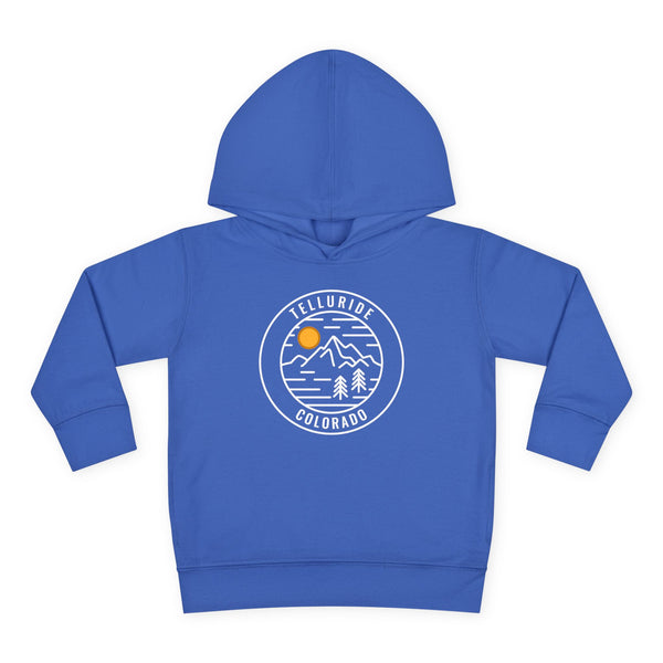 Telluride, Colorado Toddler Hoodie - Unisex Telluride Toddler Sweatshirt