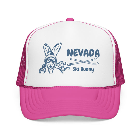 Nevada Ski Bunny Trucker Hat