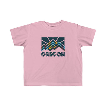 Buy pink Oregon Toddler T-Shirt - Unisex Toddler Oregon Shirt