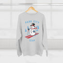 Premium Park City, Utah Skiing Snowman Sweatshirt-9
