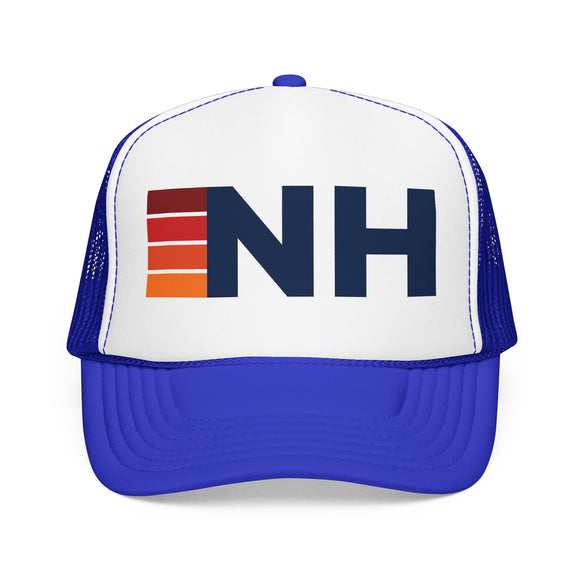 New Hampshire Trucker Hat - NH Abbr retro cap