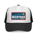Montana Retro Mountains Trucker Hat - Vintage Style Montana Cap-2