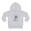 Stowe, Vermont Toddler Hoodie - Unisex Stowe Vintage Skiing Sweatshirt-2
