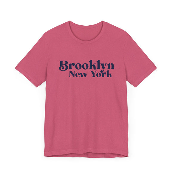Brooklyn New York Graphic Tee, Casual T-Shirt, Vintage Style Shirt