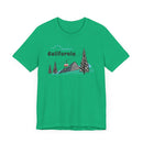 California T-Shirt - Retro Ski Mountain Gondola Unisex California Shirt-12