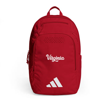 Buy team-power-red-white Virginia Backpack - Adidas Defender 5 Embroidered Bag