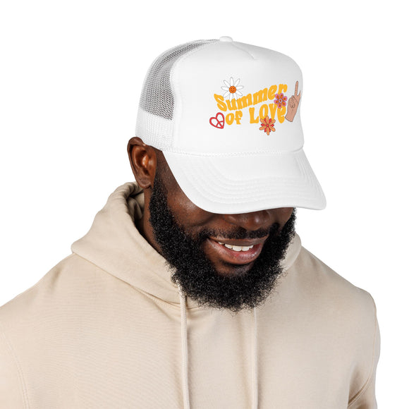 Summer of Love Trucker Hat Boho