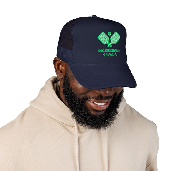 Nevada Pickleball Trucker Hat - Foam Nevada Cap