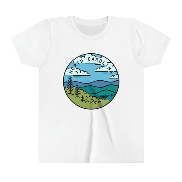 North Carolina Youth T-Shirt - Unisex Kids North Carolina Shirt