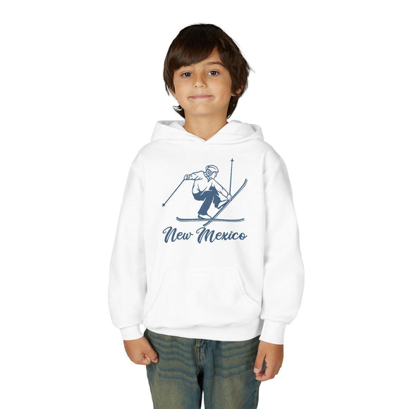 New Mexico Youth Hoodie - Snow Ski Kids New Mexico Hooded Sweatshirt