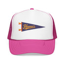 Hawai'i National Park Pennant Trucker Hat — Vintage Foam Mesh Cap-5