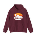 California Hoodie - Retro Ombre Unisex California Hoodie Sweatshirt-2