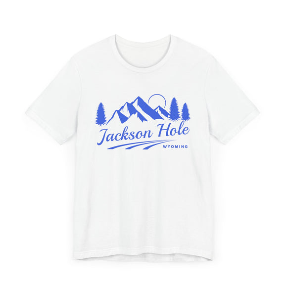 Jackson Hole, Wyoming T-Shirt - Retro Mountain Unisex Jackson Hole Shirt