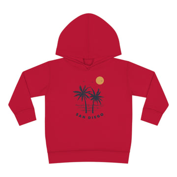 Buy vintage-red San Diego, California Toddler Hoodie - Unisex San Diego Toddler Sweatshirt