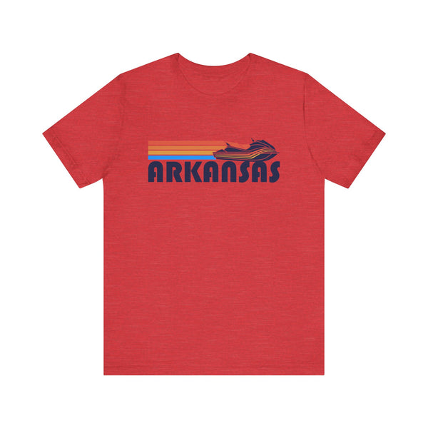 Arkansas T Shirt - Retro Jetski PWC Graphic Arkansas Tee