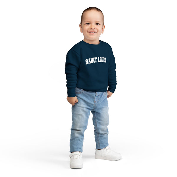 St Louis, Missouri Sweatshirt - St Louis Toddler Crewneck Sweatshirt