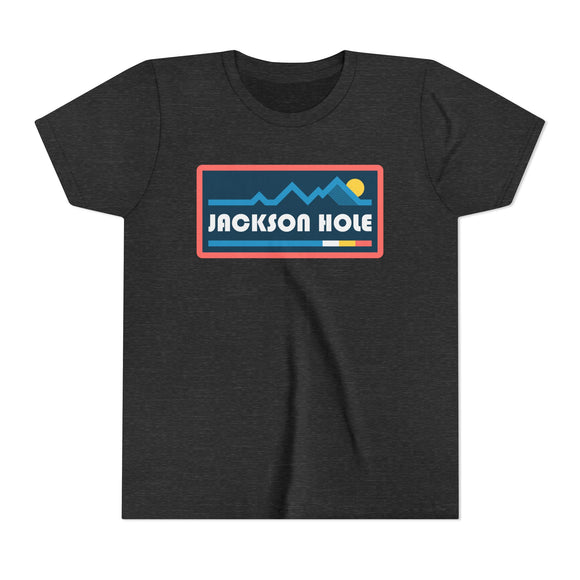 Jackson Hole, Wyoming Youth Graphic Tee - Kids Jackson Hole T Shirt