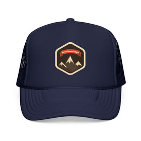 Buy dark-navy Breckenridge, Colorado Trucker Hat - Breckenridge Foam Mountain Cap