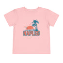 Naples, Florida Toddler T-Shirt - Retro Palm Tree Toddler Naples Shirt-4