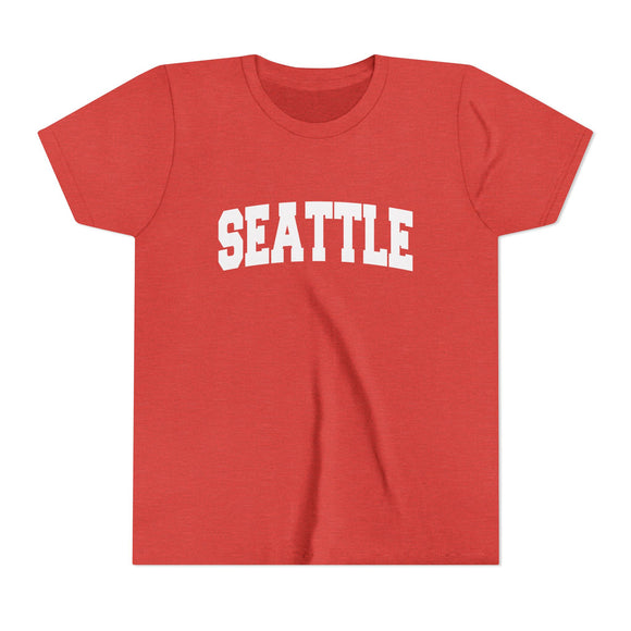 Seattle, Washington Youth Graphic Tee - Kids Seattle T Shirt