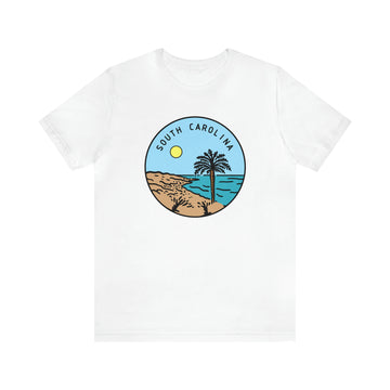 Buy white South Carolina T-Shirt - Unisex South Carolina Shirt