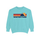 Winter Park, Colorado Mountain Stripes Sweatshirt | Comfort Colors - 100% Cotton-7