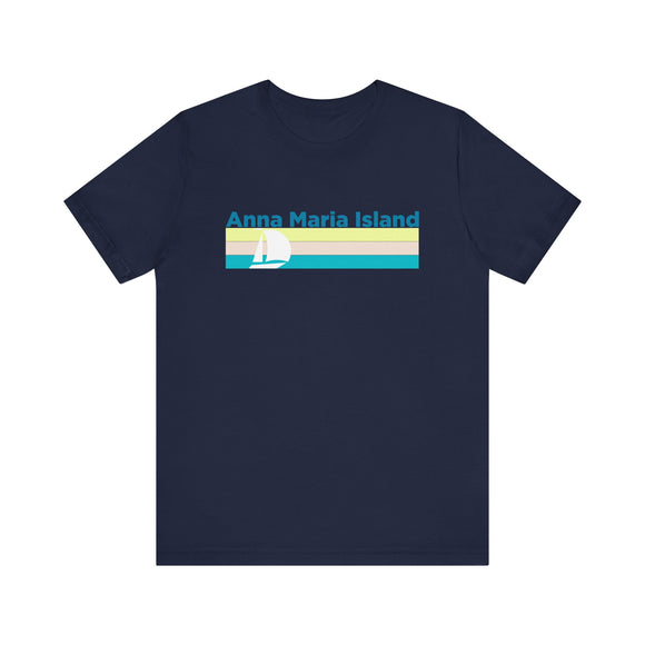 Anna Maria Island, Florida T Shirt - Sailboat Graphic Tee