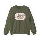 California Sweatshirt - Unisex Retro California Crewneck Sweatshirt-5