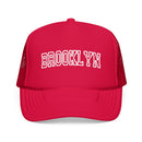 Brooklyn, New York Trucker Hat — Vintage College Foam Mesh Brooklyn Cap-3