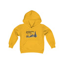 Retro Jackson Hole, Wyoming Youth Hoodie - Mountain Jackson Hole, Wyoming Kids Sweatshirt, Cute Jackson Hole, Wyoming Children's Pullover-4